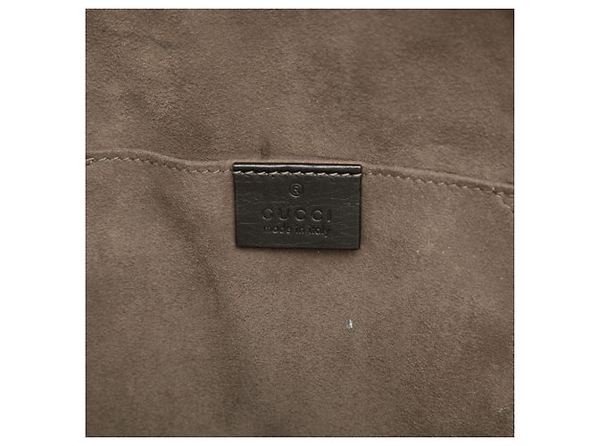 Borsa Body Bag Gucci Guccissima Nero - vista 5