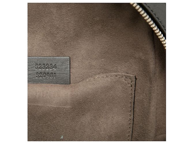 Borsa Body Bag Gucci Guccissima Nero - vista 6