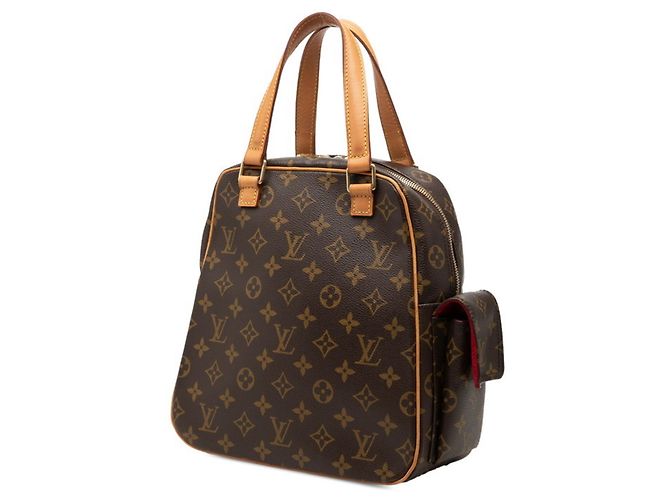 Borsa Louis Vuitton Monogram Excentrie Cité Marrone - vista 2