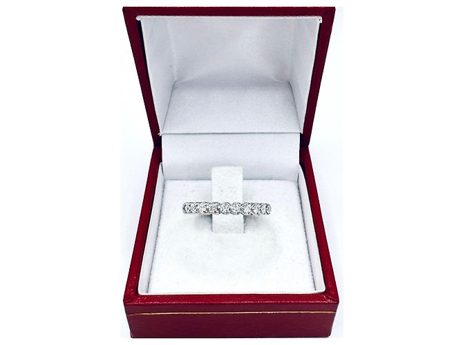 Anello Gucci in oro bianco e diamanti Argento - vista 13
