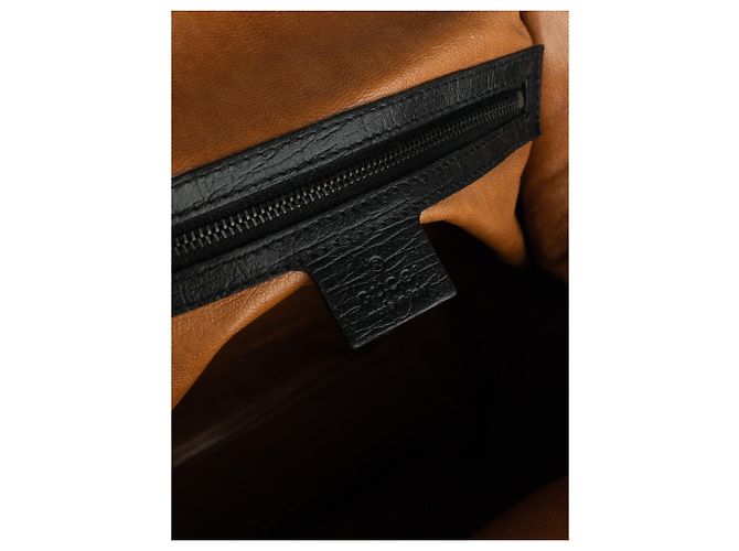 Borsa Gucci by Tom Ford SS03 Large Bamboo Top Handle Nero - vista 5