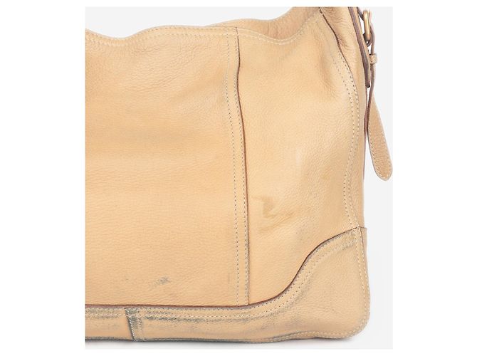 Borsa a tracolla hobo Prada 2000s Cervo Sacca Beige - vista 4