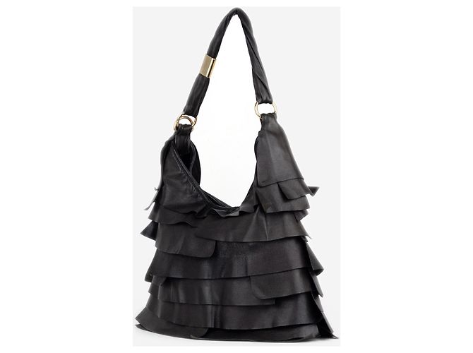 Saint Laurent Borsa a tracolla hobo YSL Rive Gauche di Tom Ford AW04 St. Tropez Mombasa - vista 2