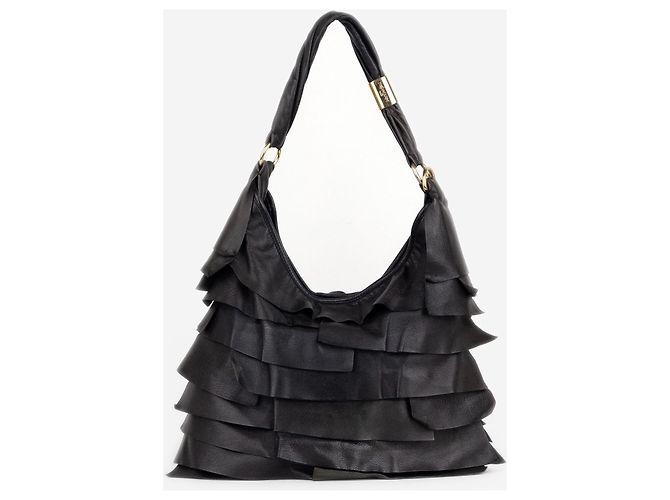 Saint Laurent Borsa a tracolla hobo YSL Rive Gauche di Tom Ford AW04 St. Tropez Mombasa - vista 3