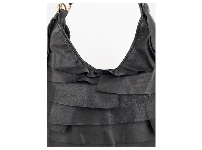Saint Laurent Borsa a tracolla hobo YSL Rive Gauche di Tom Ford AW04 St. Tropez Mombasa - vista 6