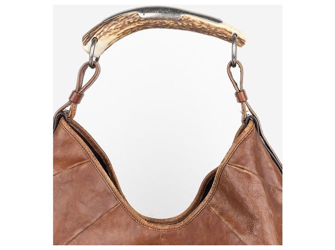 Yves Saint Laurent Rive Gauche da Tom Ford AW02 Mombasa Hobo Shoulder Bag - vista 4