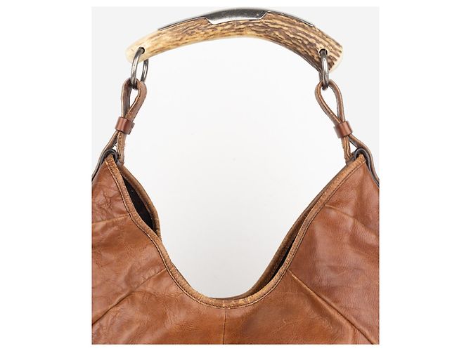 Yves Saint Laurent Rive Gauche da Tom Ford AW02 Mombasa Hobo Shoulder Bag - vista 6
