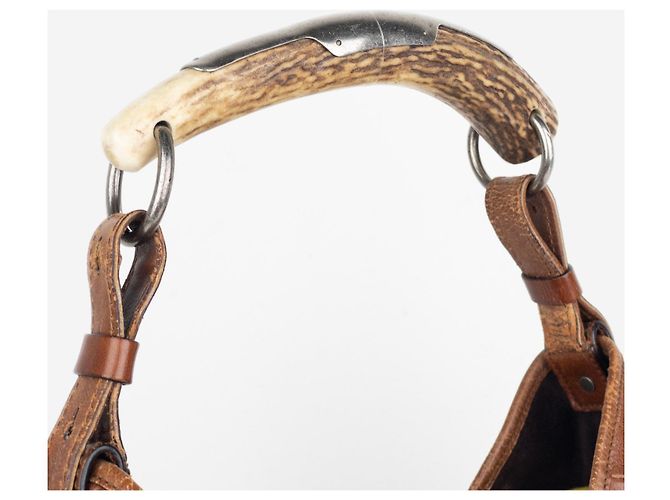 Yves Saint Laurent Rive Gauche da Tom Ford AW02 Mombasa Hobo Shoulder Bag - vista 7