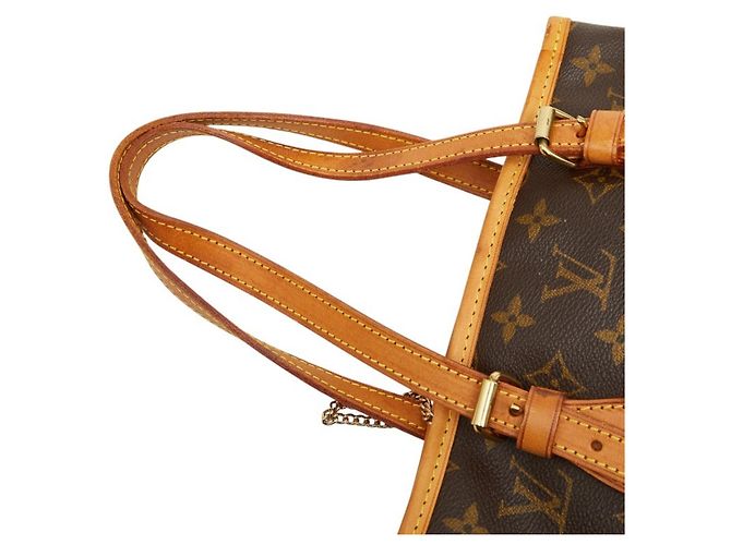 Borsa Bucket Louis Vuitton Monogram PM Marrone Monogramma - vista 10
