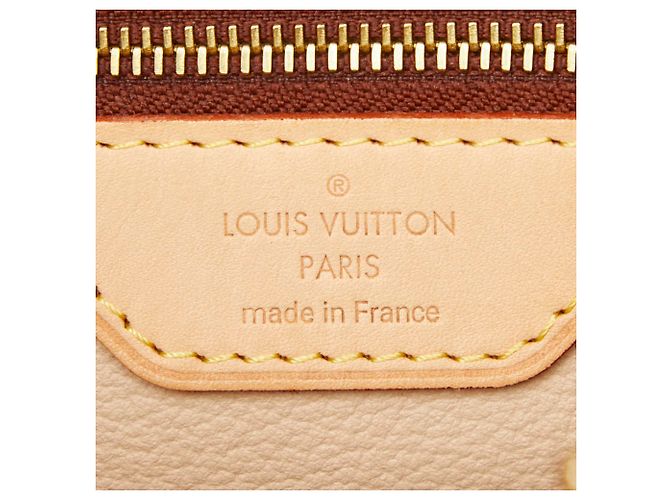 Borsa Bucket Louis Vuitton Monogram PM Marrone Monogramma - vista 12