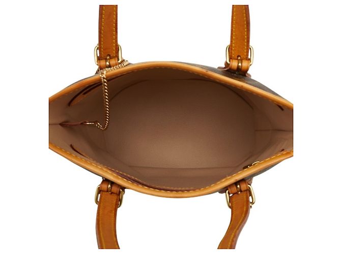 Borsa Bucket Louis Vuitton Monogram PM Marrone Monogramma - vista 8