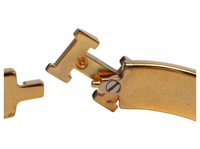 Hermès Hermes Click H PM Email Armreif Rot Golden - Ansicht 5