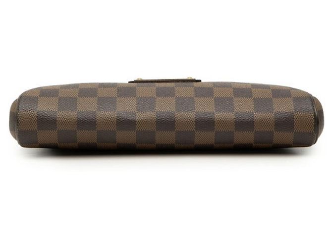 Borsa Louis Vuitton Damier Eva Chain Marrone Damier ebene - vista 3