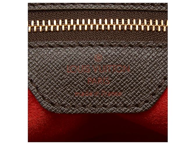 Sac à main Louis Vuitton Damier Brera Marron Damier ebène - vue 10
