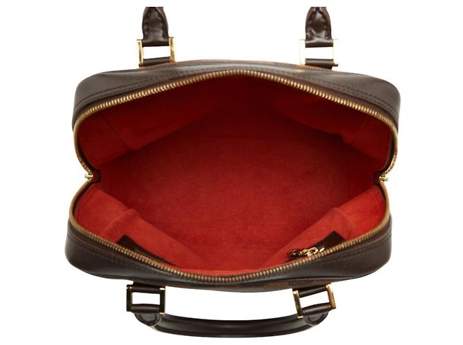 Sac à main Louis Vuitton Damier Brera Marron Damier ebène - vue 8