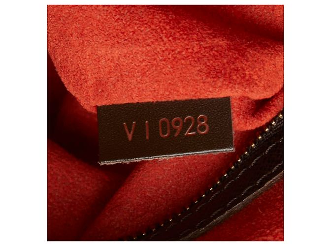 Sac à main Louis Vuitton Damier Brera Marron Damier ebène - vue 9