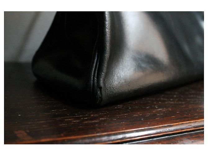 Borsa Hermès Kelly in pelle nera Nero - vista 13