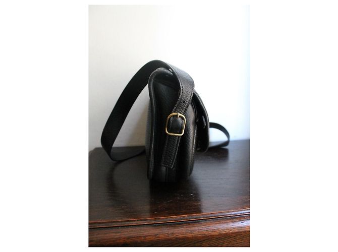 Hermès Balle de Golf Borsa Pelle Nera Nero - vista 3