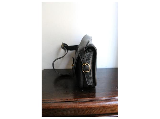 Hermès Balle de Golf Borsa Pelle Nera Nero - vista 5