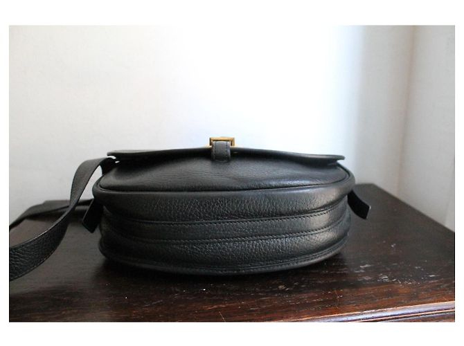 Hermès Balle de Golf Borsa Pelle Nera Nero - vista 6