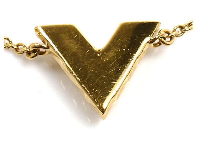 Bracciale charm Louis Vuitton placcato oro D'oro - vista 3