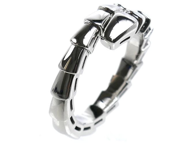 Bulgari Bvlgari Serpenti Viper Ring aus 18K Weißgold - Ansicht 2