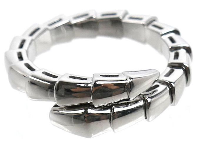 Bulgari Bvlgari Serpenti Viper Ring aus 18K Weißgold - Ansicht 3