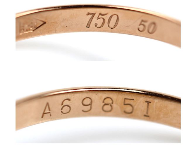 Anello Trinity in oro 18K Cartier - vista 4
