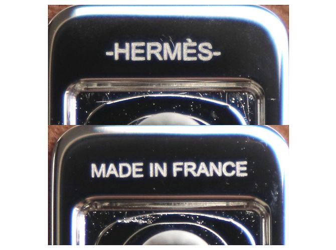 Hermès HERMES Evelyne GM Barrette D'oro - vista 5