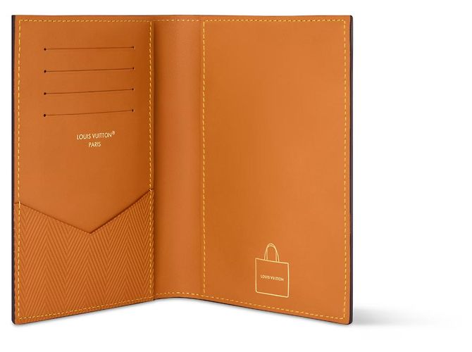Louis Vuitton Funda para Pasaporte Monogram Castaño Monograma - vista 2