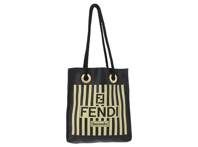 Fendi Fazzuolo Mini in pelle - vista 2