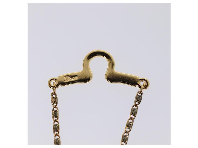 Pendente Christian Dior CD in metallo D'oro - vista 3