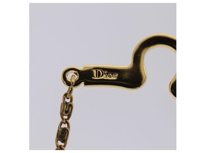 Pendente Christian Dior CD in metallo D'oro - vista 4