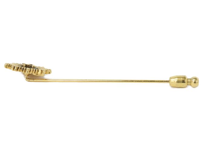 Spilla Chanel 1095 Coco Mark in oro giallo D'oro - vista 3
