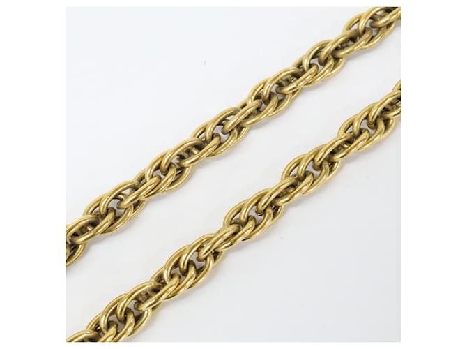 Collana a catena Chanel 1982 Coco Mark D'oro - vista 3