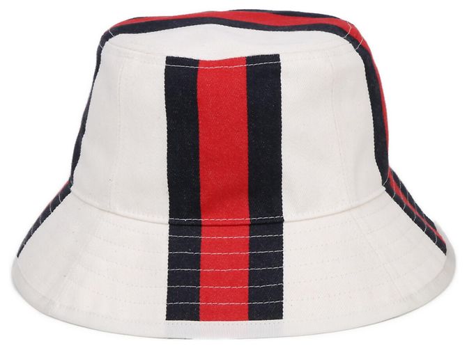 Cappello bucket bianco Gucci - vista 4