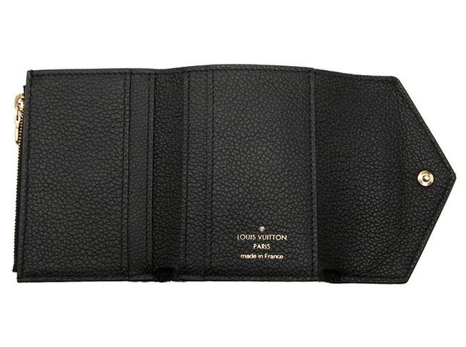 Cartera tríptico Zoe en Monogram Empreinte Louis Vuitton Negro - vista 4