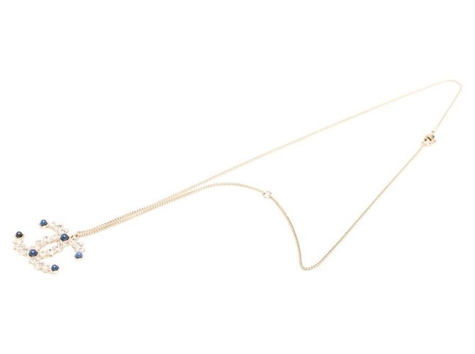 Chanel Coco Mark Bijou Necklace B19A Golden - view 3