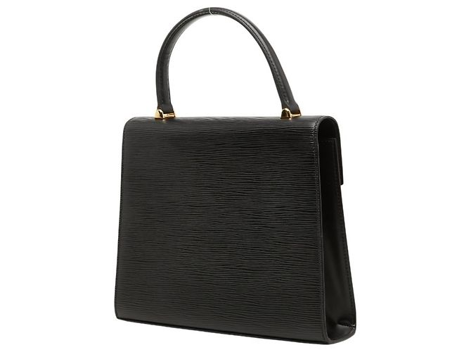 Borsa Louis Vuitton Epi Malesherbes Nero - vista 2
