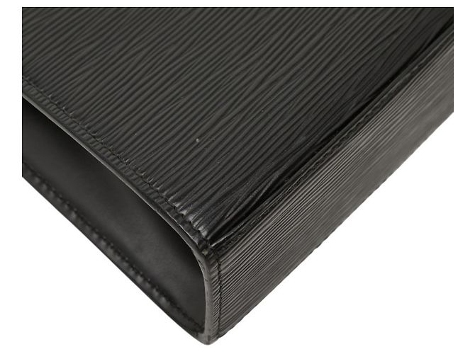 Borsa Louis Vuitton Epi Malesherbes Nero - vista 5