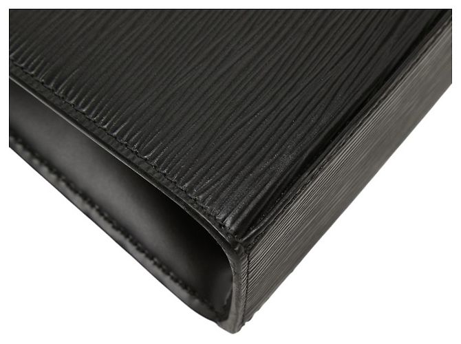 Borsa Louis Vuitton Epi Malesherbes Nero - vista 7