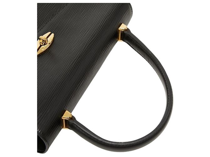 Borsa Louis Vuitton Epi Malesherbes Nero - vista 8