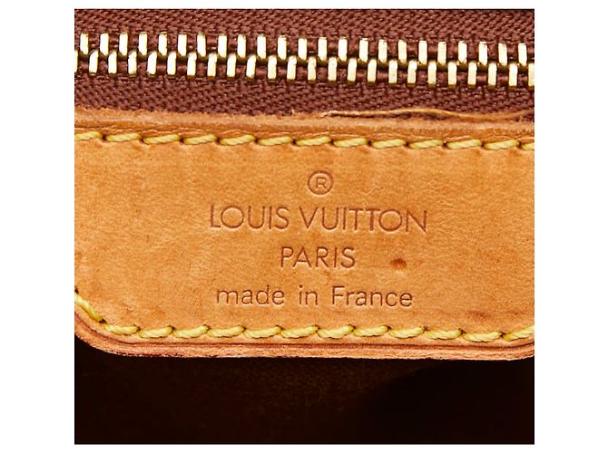 Borsa Tote Cabas Mezzo Monogram Louis Vuitton Marrone - vista 11