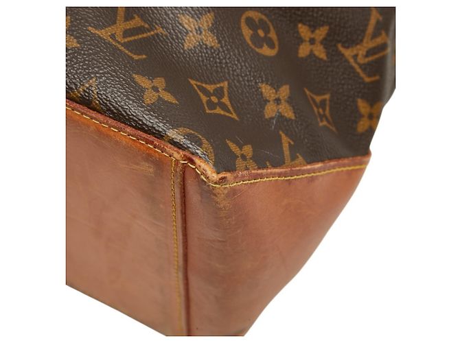 Borsa Tote Cabas Mezzo Monogram Louis Vuitton Marrone - vista 4