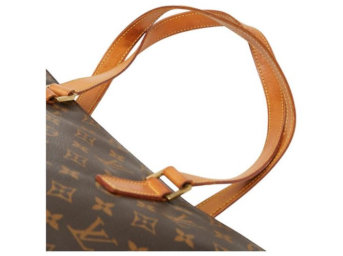 Borsa Tote Cabas Mezzo Monogram Louis Vuitton Marrone - vista 8