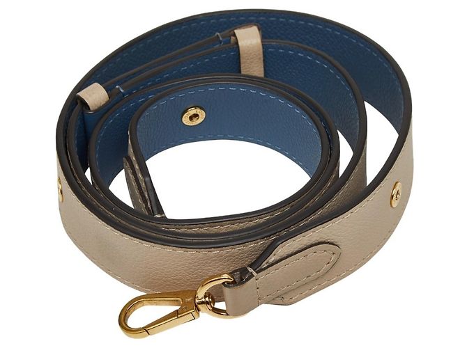 Graceful Borsa Louis Vuitton Lockme Tender Chain Beige Grigio - vista 12