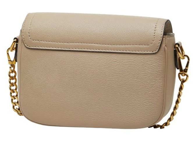 Graceful Borsa Louis Vuitton Lockme Tender Chain Beige Grigio - vista 2
