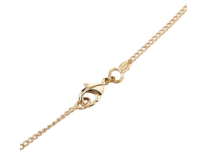 Collana rotonda con logo Coco Chanel Rosa D'oro - vista 4