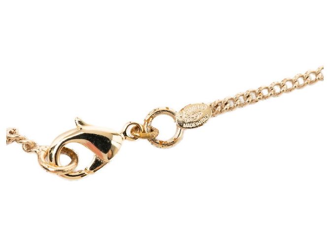 Collana rotonda con logo Coco Chanel Rosa D'oro - vista 5