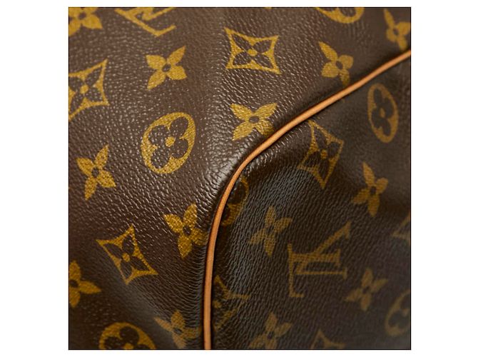 Louis Vuitton Monogram Keepall Bandoulière 60 Borsa Boston Marrone - vista 4